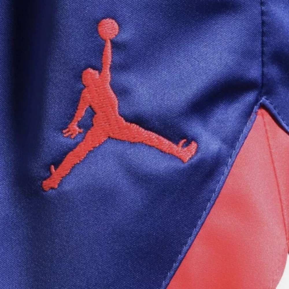 Jordan Satin Diamond Basketball Shorts Mens Medium - Picture 4 of 8